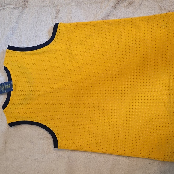 Polo by Ralph Lauren Kids Yellow and Navy Tank Top Size 14 - Picture 3 of 5